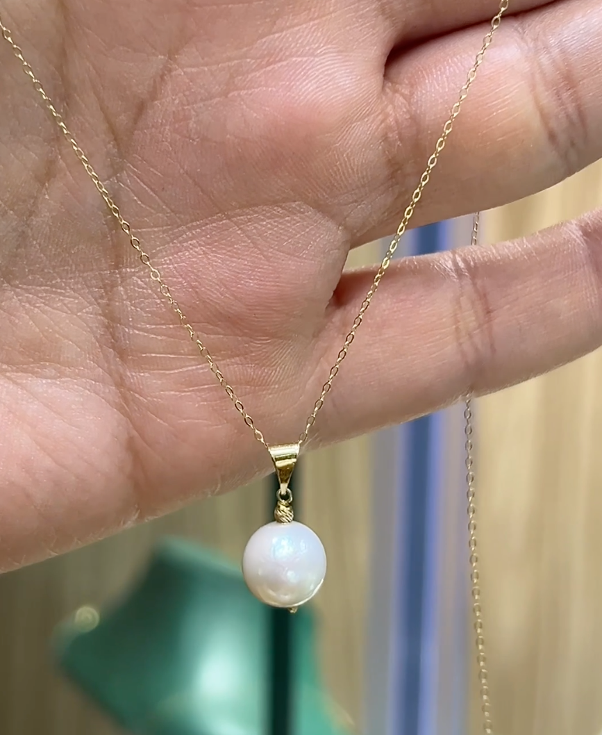 Collier en Or 18k Avec Pierre Johar Naturelle