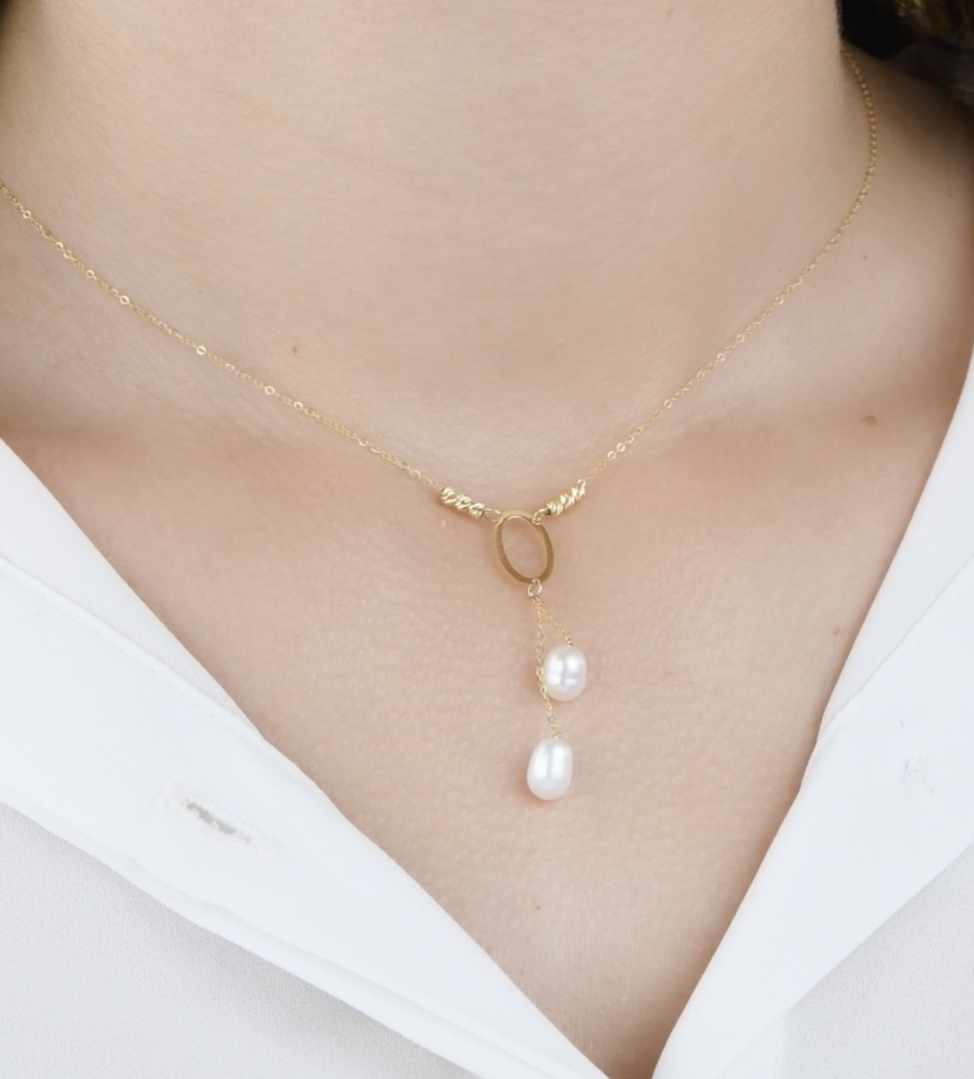 Collier en Or 18k Freesia