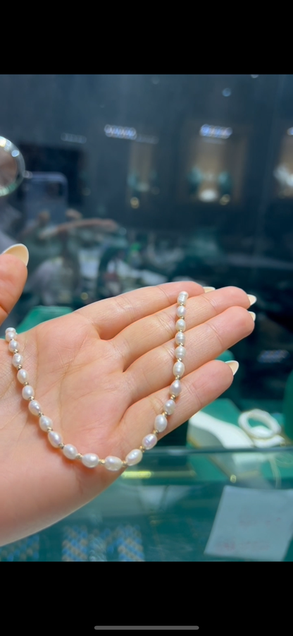 Collier “Louna” en Or 18 carats