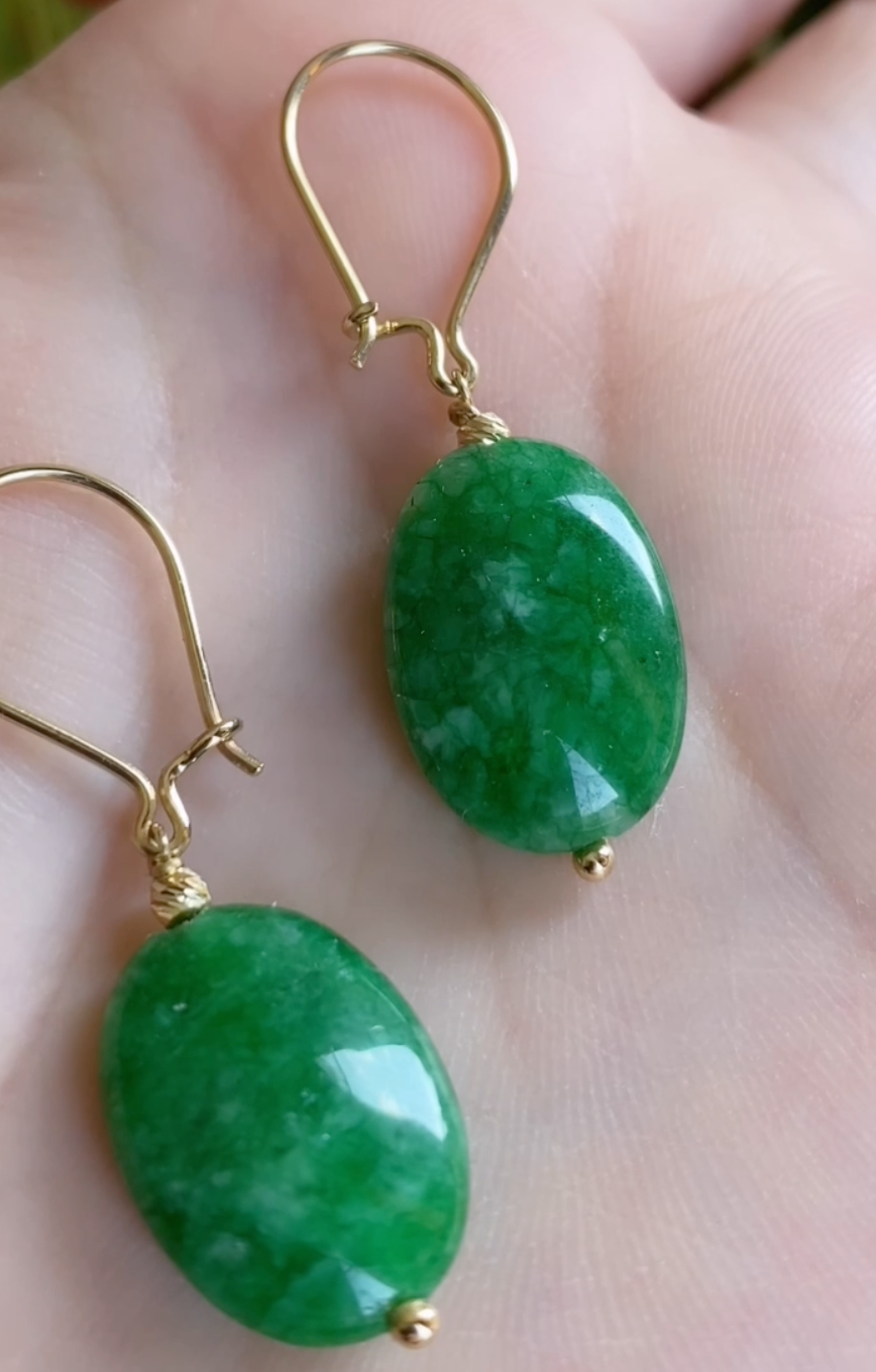 Boucles D'oreilles OLYMPE en Or 18k