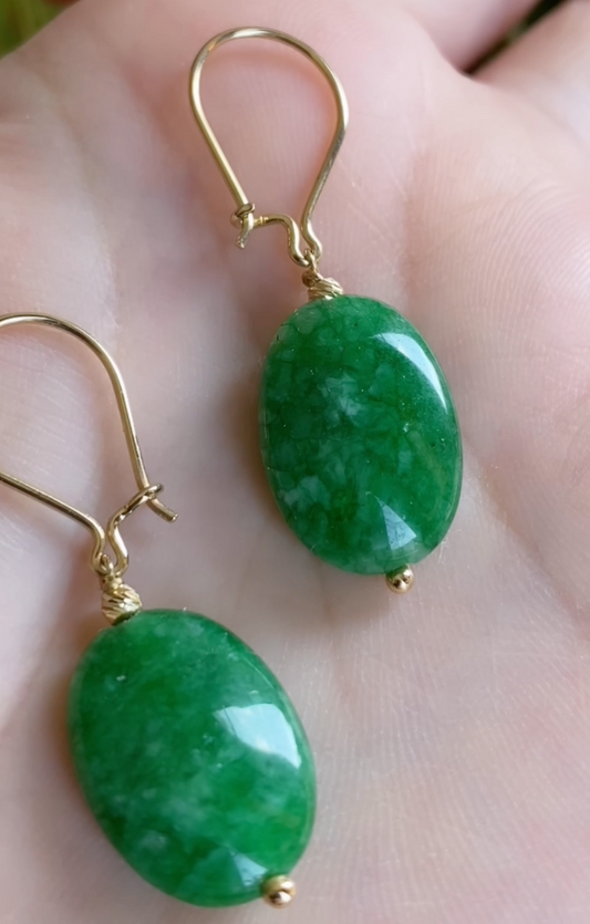 Boucles D'oreilles OLYMPE en Or 18k