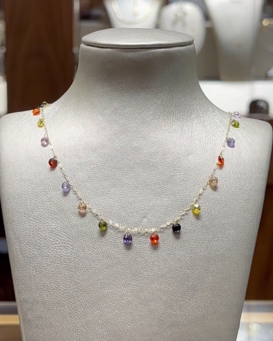 Collier ARC EN CIEL En Or 18k