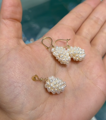 Pendentif & boucle “NYRIS” en Or 18 carats ⭐️💯