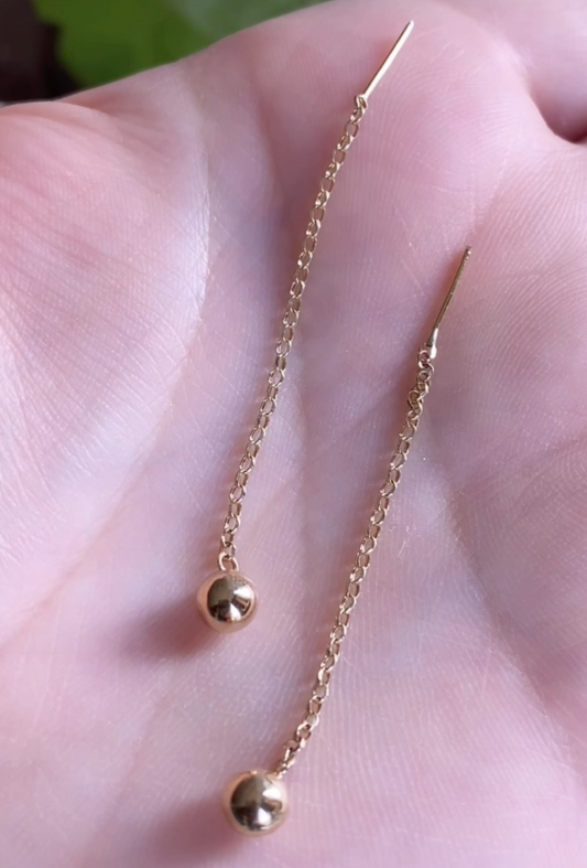 Boucles D'oreilles en Or 18k -  La Boule D'Or