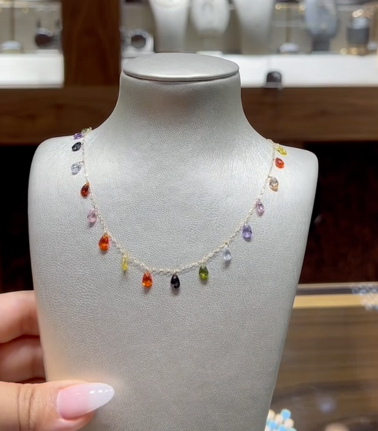 Collier ARC EN CIEL En Or 18k