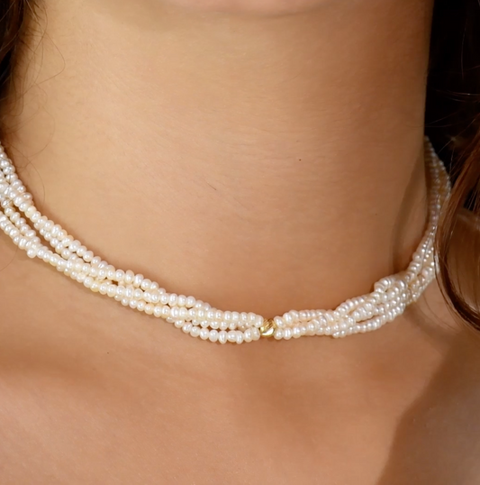 Collier Johar Avec Grand boule en Or 19k