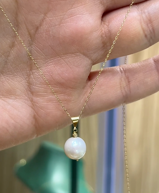 Collier en Or 18k Avec Pierre Johar Naturelle