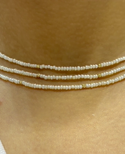 Collier Trois Johar en Or 18k