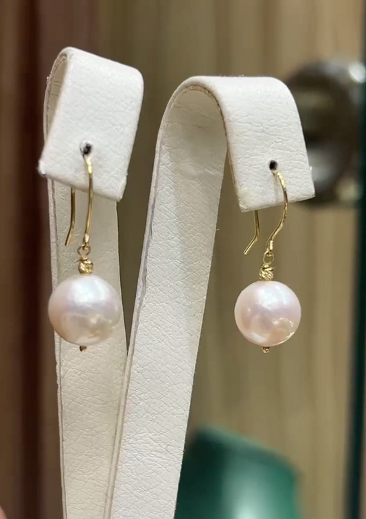 Boucles D'oreilles JOHRA en Or 18k Avec Pierres Johar Authentique 100%