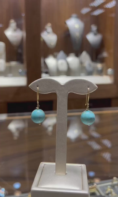 Boucles D'oreilles en Or 18k - Pierre Fairouz Naturelle