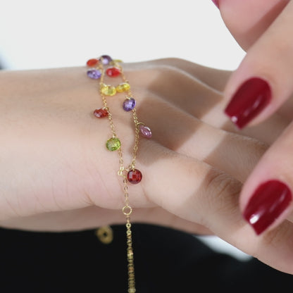 Gourmette Double en Or 18k