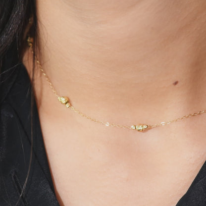 Collier  en Or 18k - Grands Boules