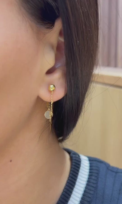 Boucles d’oreilles en Or 18 carats ! "Cercles D'Or" 😍