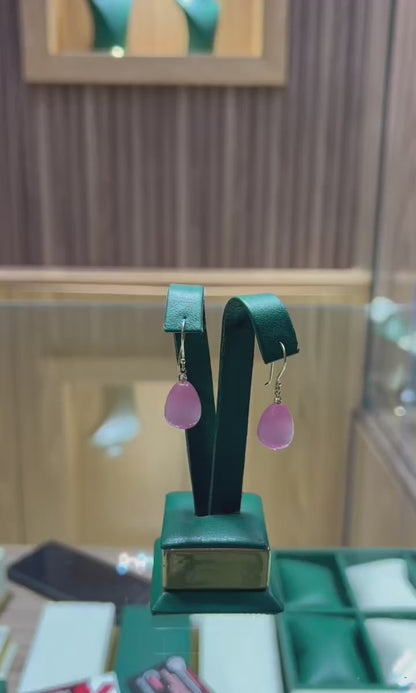 Boucles D'oreilles OMBRE en Or 18k - Pierre Naturelle