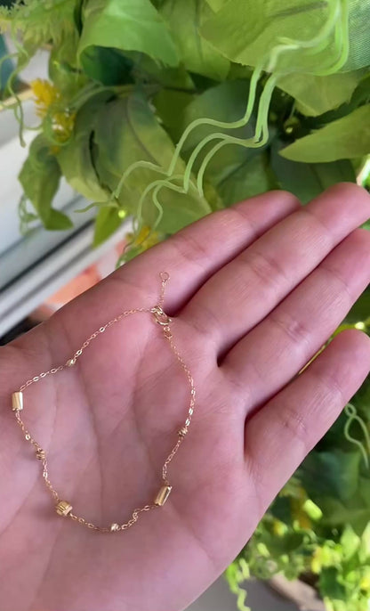 Gourmette  FANCY en Or 18k - 2025 Yellow Jewlry Collection  ✨